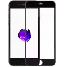 Захисне скло Florence (full glue) Apple iPhone 6/6S Plus Full Cover Black (тех.пак)