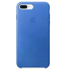 Накладка Leather Case High Copy Apple iPhone X Sea Blue