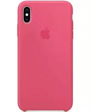 Накладка Silicone Case Original 1:1 Apple iPhone XS Max Hibiscus