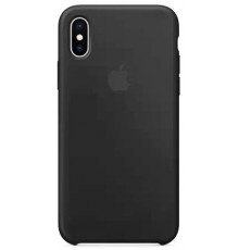 Накладка Silicone Case High Copy Apple iPhone XS Max Black