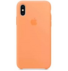 Накладка Silicone Case Original 1:1 Apple iPhone XS Max Papaya