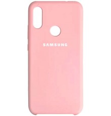 Накладка Silicone Case High Copy Samsung A40 (2019) A405F Pink