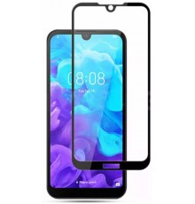 Захисне скло Florence (full glue) Huawei Y5 (2019) Full Cover Black (тех.пак)