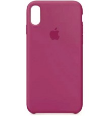 Накладка Silicone Case Original 1:1 Apple iPhone X Raspberry Red
