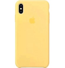 Накладка Silicone Case Original 1:1 Apple iPhone XS Max Canary Yellow