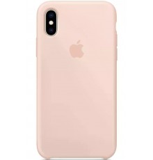Накладка Silicone Case Original 1:1 Apple iPhone XS Pink Sand