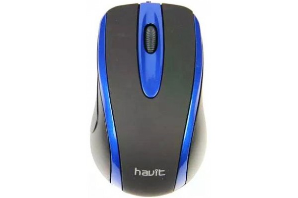 Миша HAVIT HV-MS753 USB, black/blue