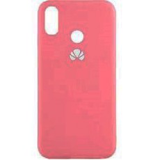 Накладка Silicone Case High Copy Huawei Y7 Prime (2019) Pink