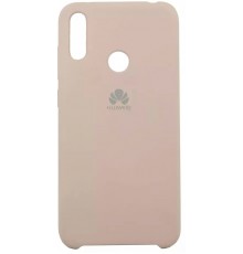 Накладка Silicone Case High Copy Huawei Y7 Prime (2019) Pink Sand