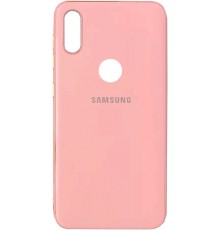 Накладка Original Silicone Joy touch Samsung A40 (2019) A405F Pink (тех.пак)