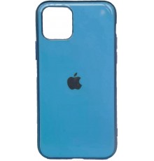 Накладка Original Silicone Joy touch Apple iPhone 11 Pro Max Blue (тех.пак)