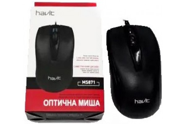 Миша HAVIT HV-MS871 USB, black