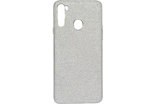 Накладка Fabric Shine Xiaomi Redmi Note 8 silver (тех.пак)