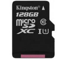 Kingston MicroSDXC 128GB UHS-I A1 (Class 10) (card only)