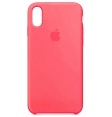 Накладка Silicone Case High Copy Apple iPhone XR Bright Pink