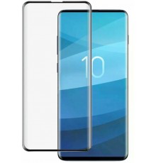Захисне скло 3D with fingerprint Samsung S10 G973F (2019) Black (тех.пак)
