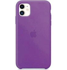 Накладка Silicone Case High Copy Apple iPhone 11 Pro (5,8'') Deep Purple