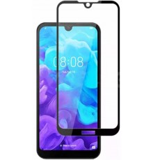 Захисне скло Florence (full glue) Huawei Y5P (2020) Full Cover Black (тех.пак)