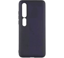 Накладка TPU case Xiaomi Mi 10 Black (тех.пак)