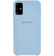 Накладка Silicone Case High Copy Samsung A41 (2020) A415F Lilac