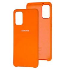 Накладка Silicone Case High Copy Samsung A41 (2020) A415F Orange