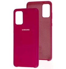 Накладка Silicone Case High Copy Samsung A41 (2020) A415F Raspberry Red
