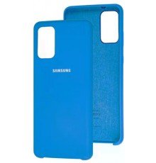 Накладка Silicone Case High Copy Samsung A41 (2020) A415F Sea Blue