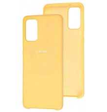 Накладка Silicone Case High Copy Samsung A41 (2020) A415F Yellow