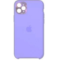 Накладка Silicone Case High Copy iPhone 11 Pro Max (With Metal Frame Camera Lens Protection) Violet