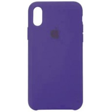 Накладка Silicone Case Original 1:1 Apple iPhone XS Ultra Violet