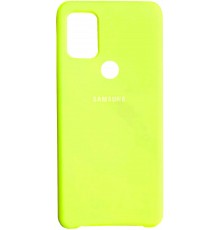 Накладка Silicone Case High Copy Samsung A21s (2020) A217F Fluorescent Green