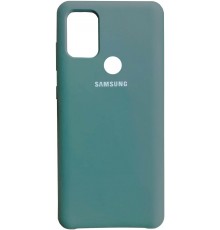 Накладка Silicone Case High Copy Samsung A21s (2020) A217F Pine Needle Green