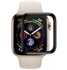 Захисне скло Florence (full glue) Apple Watch Matte Series 4 44mm Black (тех.пак)