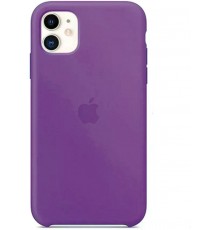Накладка Silicone Case High Copy Apple iPhone 12 Mini Deep purple