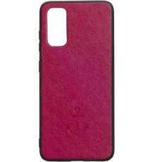 Накладка Leather Magnet Case Samsung S20 G980F (2020) Red