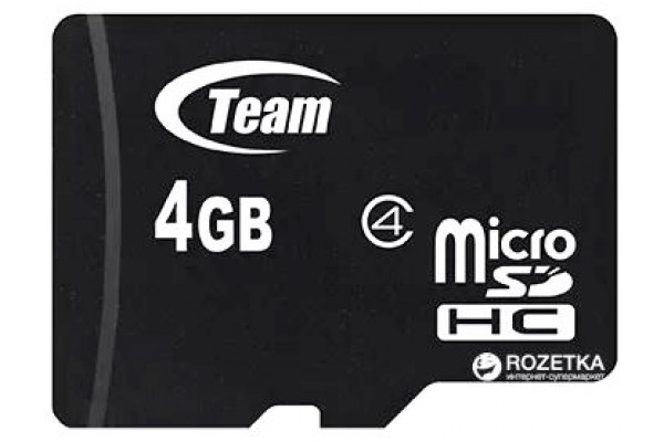 Mibrand MicroSDHC 4GB Class 4 (card only)