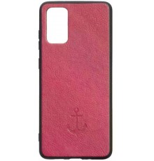 Накладка Leather Magnet Case Samsung S20 Plus G985F (2020) Red