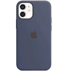 Накладка Silicone Case Original 1:1 Apple iPhone 12 mini Deep Navy