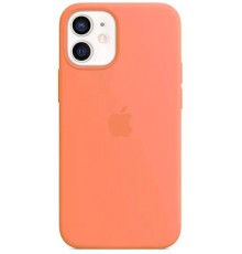 Накладка Silicone Case Original 1:1 Apple iPhone 12 mini Kumquat