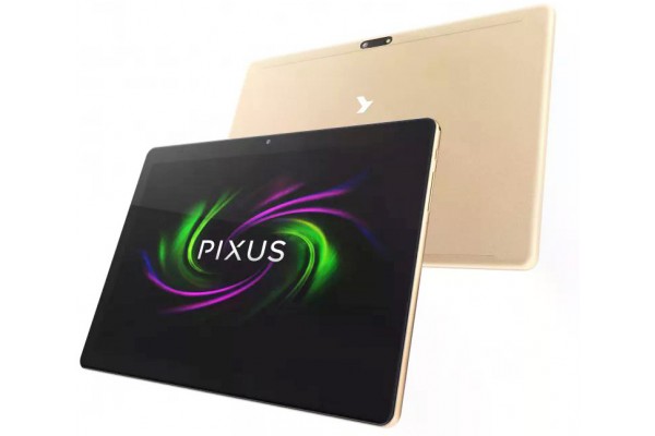 Планшет Pixus Joker 4G Gold 10.1", IPS, Octa core(8), 2.0Ghz,4Gb/64Gb, BT4.0, 802.11 a/b/g/n , GPS/A-GPS, 5MP/8MP, Android 9.0,