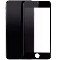 Захисне скло 4D+ сетка динамик Iphone 6/6S Plus Black (тех.пак)