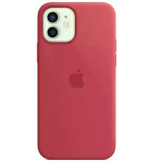 Накладка Silicone Case Original 1:1 Apple iPhone 12 mini with MagSafe Red