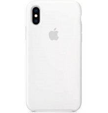 Накладка Silicone Case High Copy Apple iPhone XS White