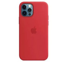 Накладка Silicone Case High Copy Apple iPhone 12/12 Pro Red
