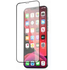 Захисне скло Florence (full glue) Apple iPhone 12 Pro Max Full Cover Black (тех.пак)