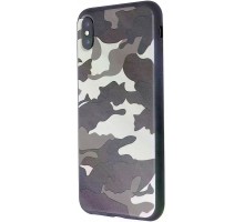 Накладка Camouflage TPU Case iPhone XS Max Brown