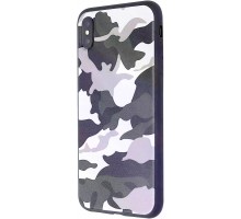 Накладка Camouflage TPU Case iPhone XS Max White