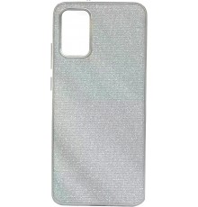Накладка Fabric Shine Oppo A72 silver (тех.пак)