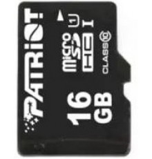 Patriot MicroSDHC 16GB UHS-I (Class 10) LX Series (card only)