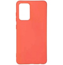 Накладка Silicone Case High Copy Samsung A52 (2021) A525F Orange